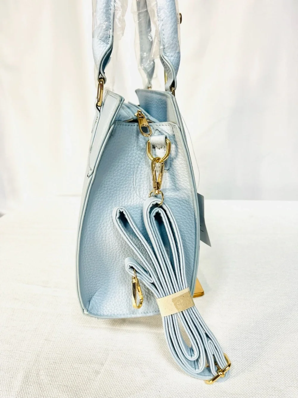 Beverly Hills Polo Club Light Blue Satchel